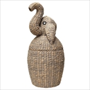 chehoma エレファントバスケット ラタン 象 ぞう