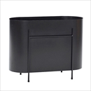 Hubsch(ヒュプシュ) アブロングプランター ブラック