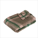 Hubsch(ヒュプシュ) グリッドスロー グリーン&ピンク