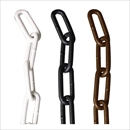 スチール製ガイドポール RING用鎖(黒)