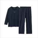 BAKUNE Dry Women's 長袖 ネイビー サイズS 上下セット